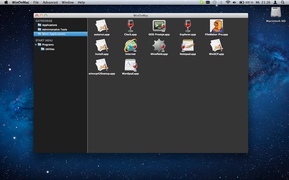 can you run a mac os x emulator on windows 10